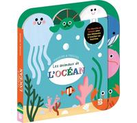 Touche & Trouve: Animaux de l'océan - Collectif - Le Ballon Eds - cartonné - Album jeunesse