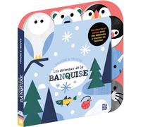 Touche & Trouve - Les animaux de la banquise - Collectif - Le Ballon Eds - cartonné - Album jeunesse