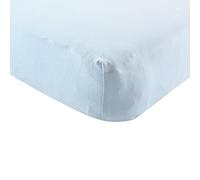 Touched by Nature Organic Cotton Fitted Crib Sheet, Blue