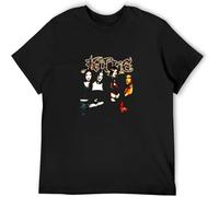 Touched Rare Spit Kittie Charlotte Men's T Shirt Unisex Tee Clothing Black L