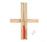 Toucher esthétique, cette horloge en bois magnifiquement conçue fonctionne comme un outil chronométré dans votre salle de spa (rouge)