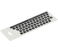 Touches De Clavier Allemand Autocollantes Pour Pc Et Ordinateur Portable Différentes Tailles Au Choix Avec Laminé De Protection Mat 12X13Mm Noir