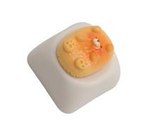 Touches de clavier mécanique en résine avec joli ours 3D de dessin animé doux et couleurs optionnelles ESC Keycaps