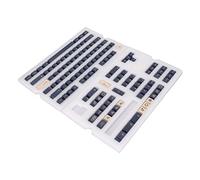 Touches de Clavier Mécaniques, Matériau PBT à 128 Touches Design Ergonomique Touches Anglaises pour Clavier Accessoires pour Cadeau pour Clavier Universel (Observation des étoiles)