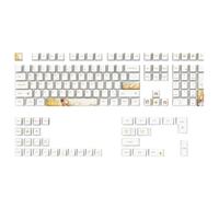 Touches de clavier PBT Dye Sub pour commutateurs MX Cherry Profile Clavier mécanique 108 touches Compatible avec 6 61 64 84 87 96 98 104 10 touches mécaniques Cherry Keycaps 108 MX Cherry Keycap PBT