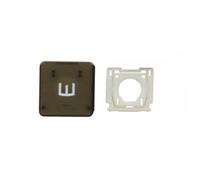 Touches de rechange pour touches de clavier avec charnières à ciseaux pour MSI Pulse 17/ Pulse 15 - B13V/B13VFK/B13VGK, MS-1585 MS-158N MS-15K2 MS-17L5 MS-17LN Ordinateur portable (touche W et