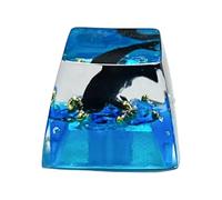 Touches en résine phosphorescente en option pour claviers mécaniques personnalisables Décoration Colophane Keycap