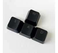 Touches épaisses rétroéclairées noires pour G512/G Prox Cross Axis, adaptées pour clavier de jeu mécanique Logitech G512, commutateurs MX tactiles linéaires à clic (WASD)