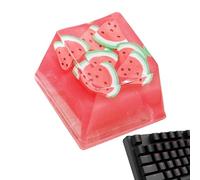 touches fruitées pour clavier mécanique - capuchons de touches de fruits - Bonbons fruits - Accessoires décoratifs pour clavier mécanique - Vert arrière