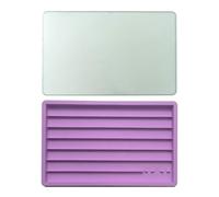 Touches multifonctions à 3 couches avec coque de protection pour économiser de l'espace - Plateau de rangement transparent pour claviers anti-poussière