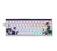 Touches MXes Style japonais 65 % Disposition OEM Profil PBT Matériaux colorants sublimations pour claviers GK68 RK68 Touches PBT résistantes à l'huile