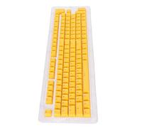 Touches PBT, Design Ergonomique, Revêtement Résistant à l'huile, Hauteur OEM, Aspect Mat, Transmission de la Lumière, Touches de Clavier pour la Plupart des Claviers mécaniques.