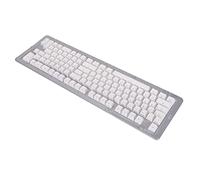 Touches PBT, Design Ergonomique, Revêtement Résistant à l'huile, Hauteur OEM, Aspect Mat, Transmission de la Lumière, Touches de Clavier pour la Plupart des Claviers mécaniques.