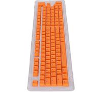 Touches PBT, Design Ergonomique, Revêtement Résistant à l'huile, Hauteur OEM, Aspect Mat, Transmission de la Lumière, Touches de Clavier pour la Plupart des Claviers mécaniques.