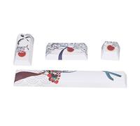 Touches personnalisées, Sublimation sur Cinq côtés accrocheur, 4 Formes de Touches différentes, Capuchon PBT Robuste et Durable pour claviers mécaniques universels