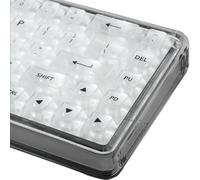 Touches transparentes uniques pour claviers mécaniques résistantes aux taches et touches ergonomiques faciles à utiliser