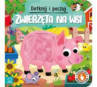 Touchez et sentez les animaux dans la campagne Livre sensoriel par Gra¿yna Wasilewicz (Buch auf Polnisch)