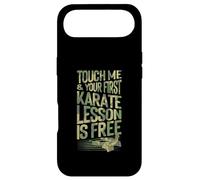 Touchez Moi et Votre première leçon de karaté est Gratuite Coque pour iPhone Air