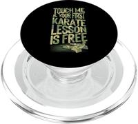 Touchez Moi et Votre première leçon de karaté est Gratuite PopSockets PopGrip pour MagSafe