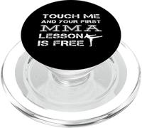 Touchez-Moi Et Votre Première Leçon De MMA Est Une Citation PopSockets PopGrip pour MagSafe