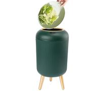 Touchless Trash Can - 10L Slim Garbage Bin, Touchless Garbage Can, Automatic Bathroom Trash Bin | Storage & Organisation Bins For Home, Kitchen, Under Sink, Bathroom, Bedroom, Classroom Hotel