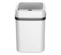 Touchless Trash Can - Garbage automatique Sensor | Electric With Lid, Bin Kitchen Trashcan Smart Wastebasket 13 L For Living Room Bedroom Bathroom