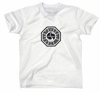 Touchlines Lost Dharma t-Shirt Station 3 "Initiative XXL Blanc - Blanc