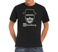 Touchlines T-shirt Heisenberg Walther pour homme Multicolore noir/argent XX-Large