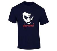 Touchlines T-shirt homme Joker - Why So Serious? Bleu bleu marine s