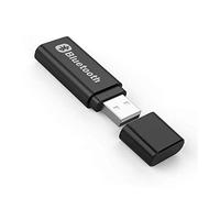 TouchSKY Bluetooth Adaptateur 5.0 Transmetteur Audio, Adaptateur USB 2 en 1 du récepteur avec câble Audio numérique 3,5 mm, pour PC/Smartphone/Haut-Parleur/Radio/Lecteur CD / MP3
