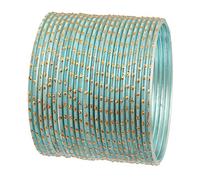 Touchstone 2 douzaines de bracelets collection alliage métal designer bijoux bracelets spéciaux pour femme 2.75 Lot de 2 Bleu ciel