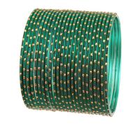 Touchstone 2 douzaines de bracelets collection alliage métal texturé sarcelle turquoise bijoux de créateur bracelets spéciaux pour femme 2.75 Lot de 2 Grand Sarcelle