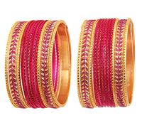 Touchstone Métalliques colorées 2 douzaines de bracelets collection spéciale de bijoux de bracelets pour femme 2.75 Lot de 2 Magenta