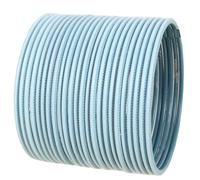 Touchstone Nouveau Indian Bollywood Collection de Bracelets de Couleur Pastel Magnifiquement fabriqués à la Main Western Pastel Light Sky Blue Designer Bijoux Bracelets Ensemble de 24.