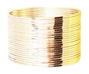 Touchstone « Silver Bangle Collection Indian Bollywood Desire Superbe Look Fine Cut Edges Tango Tune Jewelry Designer Lot de 24 bracelets en argent pour femme.KRB-176D02-Y_REM