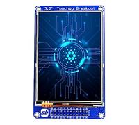 Touchsy Carte de dérivation pour écran LCD 3,2", interface SPI 3,2", résolution 240 x 320, écran tactile (tactile capacitif)