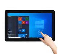 TouchWo PC industriel tout-en-un à écran tactile de 23,8", Intel i5, 4 Go de RAM, 128 Go SSD, 16:9 FHD 1080p, Windows 10, Smart Board pour salle de classe, réunion et jeux, USB, moniteur VGA et HD-MI