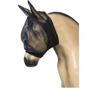 Tough 1 Masque Anti-Mouches avec Oreilles, Noir, Taille Miniature