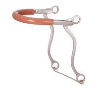Tough 1 résistant 1 Kelly Silver Star Hackamore avec Tube de Caoutchouc, Acier Inoxydable