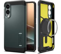 Tough Armor(Ai) Magfit Coque Compatible Avec Samsung Galaxy S25 Edge - Vert[Ven8809510]