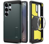 Tough Armor(Ai) Magfit Coque Compatible Avec Samsung Galaxy S25 Ultra - Vert[Ven8809500]