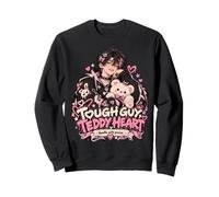 Tough Guy Poignée en Forme de cœur avec louange Sweatshirt