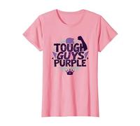 Tough Guys Purple : déclaration audacieuse pour Les Hommes confiants T-Shirt, Femme, Rose, 3XL