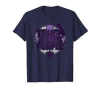 Tough Guys Purple : déclaration audacieuse pour Les Hommes confiants T-Shirt, Homme, Bleu Marine, 3XL