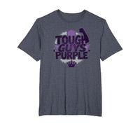 Tough Guys Purple : déclaration audacieuse pour Les Hommes confiants T-Shirt, Homme Grandes Tailles, Bleu Chiné, 3X Tall