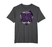Tough Guys Purple : déclaration audacieuse pour Les Hommes confiants T-Shirt, Homme Grandes Tailles, Chiné Foncé, 3X Tall
