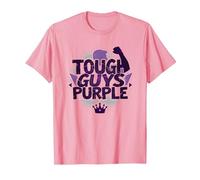 Tough Guys Purple : déclaration audacieuse pour Les Hommes confiants T-Shirt, Homme, Rose, 3XL