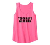 Tough Guys Wear Pink Débardeur