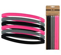 Tough Headwear Bandeau Cheveux Homme - Lot 2X Bandeau Sport Femme Elastique pour Runnning Tennis Basket - Headband Homme Anti Transpiration pour Garcon Enfant - Accessoire de Sport pour Cheveux