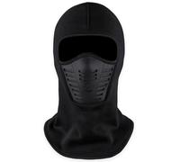 Tough Headwear Cagoule Moto Femme et Homme - Balaclava Masque de Protection en Polaire Thermique avec Panneau Respirant - Accessoire sous Casque de Moto Aussi pour Ski Velo Hiver Ete